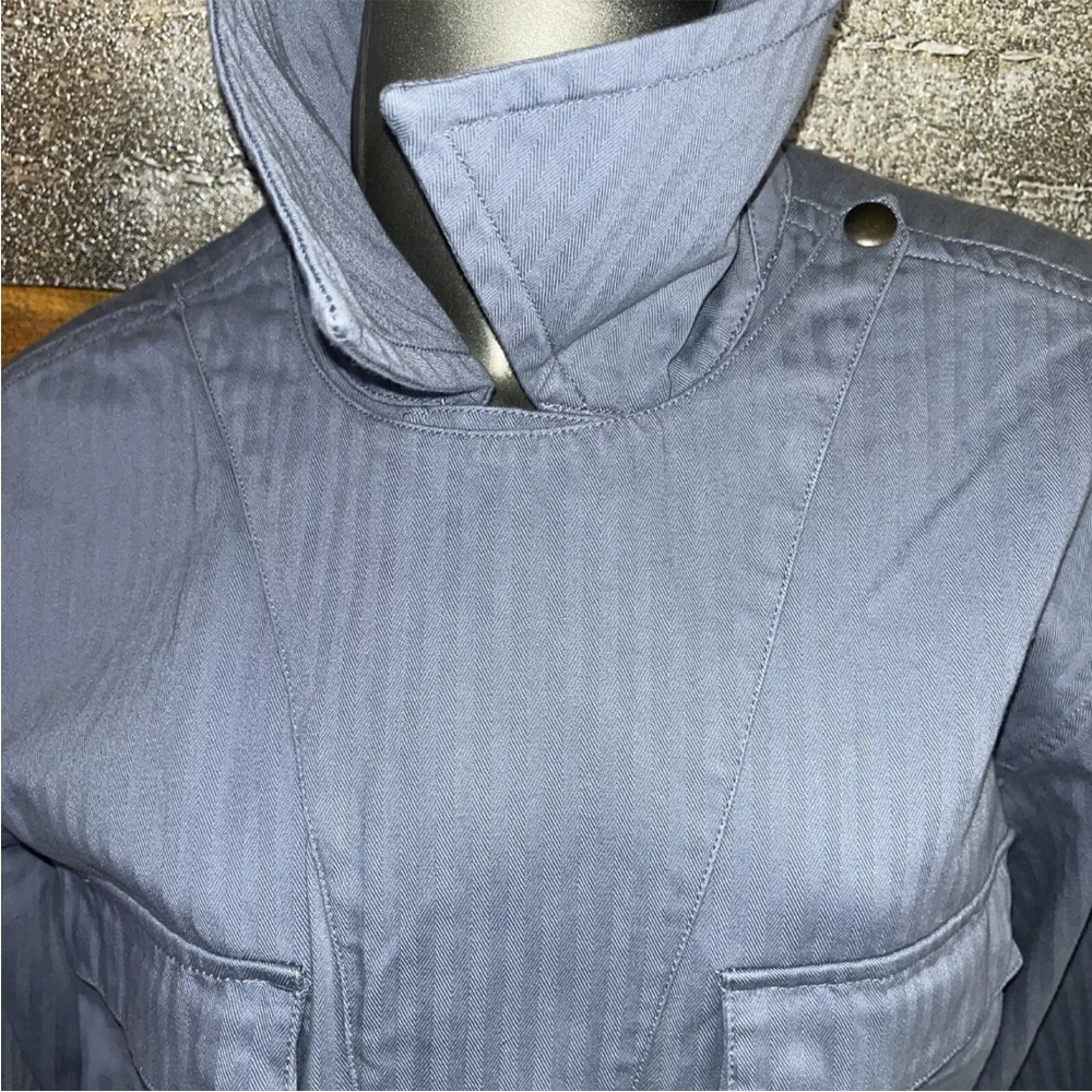 Madewell Oversized Field Jacket Blue Size XL Msrp $168 New - Picture 4 of 13